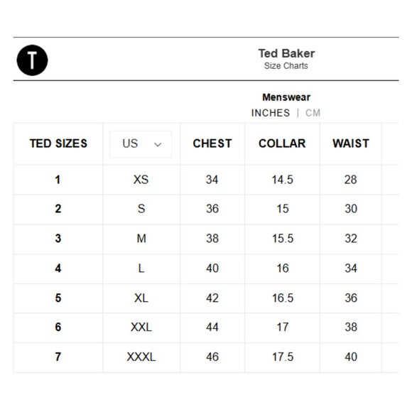 Ted Baker Cotton Jersey Floral Slim Fit Suit Jacket Men’s Size 5 (XL US) NWT - Picture 15 of 15